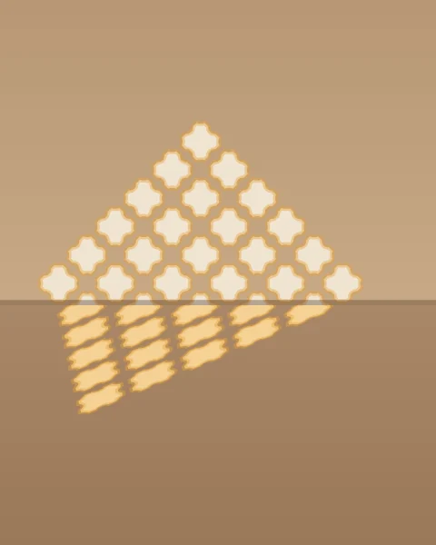 A diamond-patterned patch of light folding across the corner where a plaster wall meets the floor.